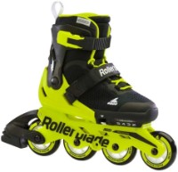 Роликовые коньки RollerBlade Microblade Black/Neon 36-40 фото №1 — интернет-магазин Desire.md
