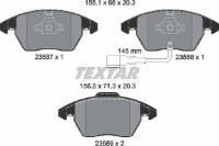 Комплект тормозных колодок TEXTAR 2358701 фото №2 — интернет-магазин Desire.md