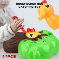 Set jucării EssaToys Woodpecker Worms Catches (M9I) imaginea #5 — magazin online Desire.md