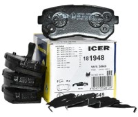Set placute frână ICER 181948 imaginea #1 — magazin online Desire.md
