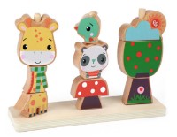 Пирамидка Fisher Price Wooden Stacking Puzzle (72029A)