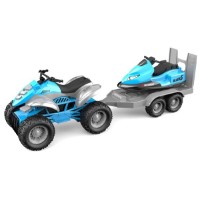 Set Wenyi 1:16 Beach Motorcycles Blue (WY400C-3)