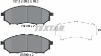 Комплект тормозных колодок TEXTAR 2369801