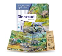 Carte educațională pentru copii Raspundel Istetel Dinozauri (19587)