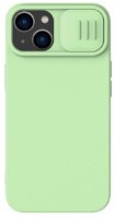 Чехол Nillkin Apple iPhone 14 CamShield Silky Silicone Case Mint Green