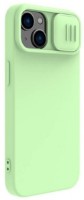 Чехол Nillkin Apple iPhone 14 CamShield Silky Silicone Case Mint Green фото №3 — интернет-магазин Desire.md