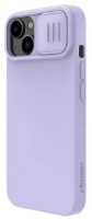 Чехол Nillkin Apple iPhone 14 CamShield Silky Silicone Case Misty Purple фото №4 — интернет-магазин Desire.md