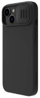 Чехол Nillkin Apple iPhone 14 Plus CamShield Silky Silicone Case Elegant Black фото №4 — интернет-магазин Desire.md
