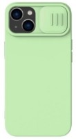 Husa de protecție Nillkin Apple iPhone 14 Plus CamShield Silky Silicone Case Mint Green
