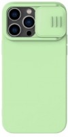 Чехол Nillkin Apple iPhone 14 Pro CamShield Silky Silicone Case Mint Green фото №1 — интернет-магазин Desire.md