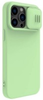 Чехол Nillkin Apple iPhone 14 Pro CamShield Silky Silicone Case Mint Green фото №3 — интернет-магазин Desire.md