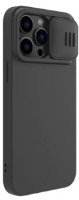 Чехол Nillkin Apple iPhone 14 Pro Max CamShield Silky Silicone Case Elegant Black фото №5 — интернет-магазин Desire.md