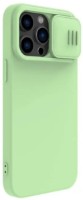 Чехол Nillkin Apple iPhone 14 Pro Max CamShield Silky Silicone Case Mint Green фото №2 — интернет-магазин Desire.md
