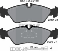 Комплект тормозных колодок TEXTAR 2390101 фото №2 — интернет-магазин Desire.md