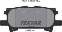 Комплект тормозных колодок TEXTAR 2396701 фото №2 — интернет-магазин Desire.md