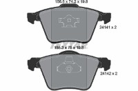 Set placute frână TEXTAR 2414101 imaginea #2 — magazin online Desire.md