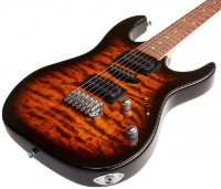 Электрическая гитара Ibanez GRX70QA ASB (Sunburst) фото №3 — интернет-магазин Desire.md