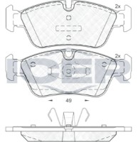 Комплект тормозных колодок ICER 181698 фото №2 — интернет-магазин Desire.md