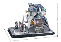 Puzzle 3D-constructor CubicFun Apollo 11 Lunar Module Eagle (DS1058h) imaginea #2 — magazin online Desire.md