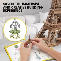 Puzzle 3D-constructor CubicFun Eiffel Tower (DS0998h) imaginea #4 — magazin online Desire.md