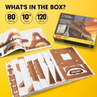 Puzzle 3D-constructor CubicFun Eiffel Tower (DS0998h) imaginea #5 — magazin online Desire.md