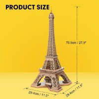 Puzzle 3D-constructor CubicFun Eiffel Tower (DS0998h) imaginea #6 — magazin online Desire.md