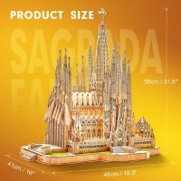 Puzzle 3D-constructor CubicFun Sagrada Familia (L530h)