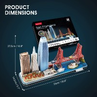 Puzzle 3D-constructor CubicFun San Francisco (L524h) imaginea #4 — magazin online Desire.md