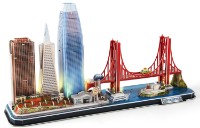 3D пазл-конструктор CubicFun San Francisco (L524h)