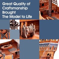 Puzzle 3D-constructor CubicFun Santa Maria (T4038h) imaginea #5 — magazin online Desire.md