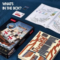 Puzzle 3D-constructor CubicFun Santa Maria (T4038h) imaginea #6 — magazin online Desire.md