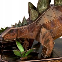 Puzzle 3D-constructor CubicFun Stegosaurus (DS1054h) imaginea #4 — magazin online Desire.md