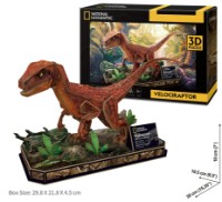 Puzzle 3D-constructor CubicFun Velocisaurus (DS1053h) imaginea #3 — magazin online Desire.md