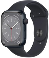 Smartwatch Apple Watch Series 8 45mm Midnight Aluminium Case with Sport Band Midnight (MNP13) imaginea #2 — magazin online Desire.md