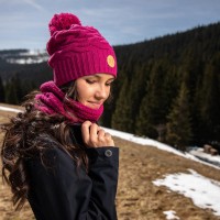 Căciulă Kama Kamakadze AW71 Pink imaginea #2 — magazin online Desire.md