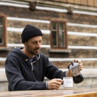 Căciulă Kama Knitted A136 Black imaginea #2 — magazin online Desire.md