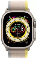 Смарт-часы Apple Watch Ultra GPS + Cellular 49mm Titanium Case with Trail Loop S/M Yellow/Beige (MNHK3)