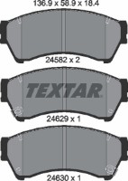 Set placute frână TEXTAR 2458202 imaginea #2 — magazin online Desire.md