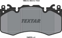 Set placute frână TEXTAR 2465901 imaginea #2 — magazin online Desire.md