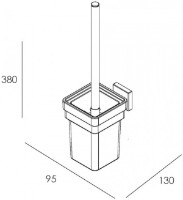 Perie WC Imprese Bilovec 151255B imaginea #2 — magazin online Desire.md