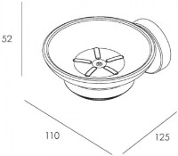 Мыльница Imprese Skala 111275 фото №2 — интернет-магазин Desire.md