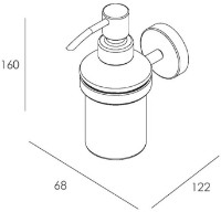 Dozator săpun lichid Imprese Skala 171275 imaginea #2 — magazin online Desire.md