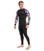 Termocomplect pentru bărbați Rough Radical Shooter Man Black L