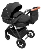 Коляска BabyGo 3in1 Air Halime Black (76122) фото №1 — интернет-магазин Desire.md