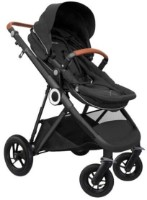 Коляска BabyGo 3in1 Air Halime Black (76122) фото №3 — интернет-магазин Desire.md