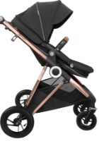 Коляска BabyGo 3in1 Air Halime Black (76141) фото №2 — интернет-магазин Desire.md