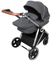 Коляска BabyGo 3in1 Halime Grey (74112) фото №1 — интернет-магазин Desire.md