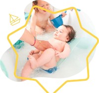 Лежак для купания Badabulle Nautical (B016305) фото №4 — интернет-магазин Desire.md