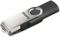 Флеш-накопитель Hama Rotate 16Gb Black/Silver (94175) фото №2 — интернет-магазин Desire.md