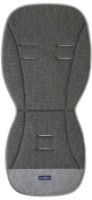 Матрасик для коляски Womar Zaffiro Airy Cotton Graphite Leaves